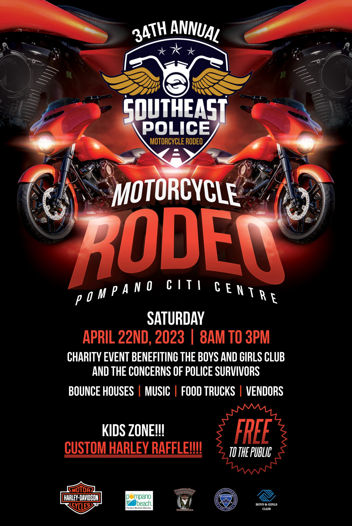 34th Annual Southeast Police Motorcycle Rodeo Pompano Citi Centre